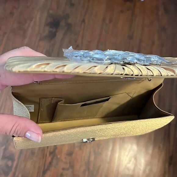 Bijoux terner clutch with Rhinestones - Picture 2 of 2